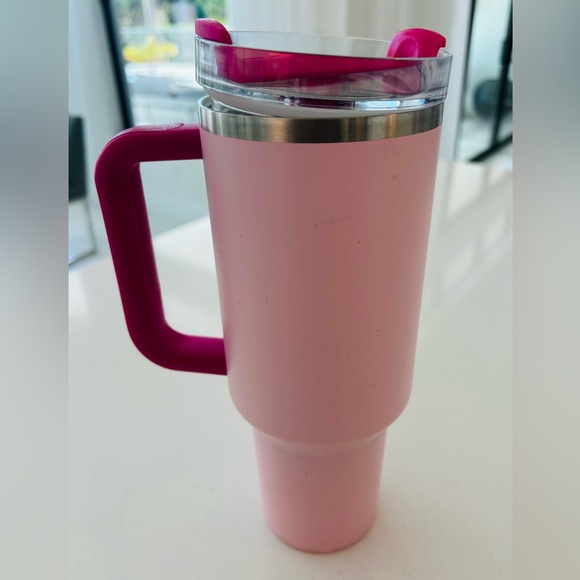 Stanley Blush Pink Insulated Mug 40oz - Picture 2 of 4